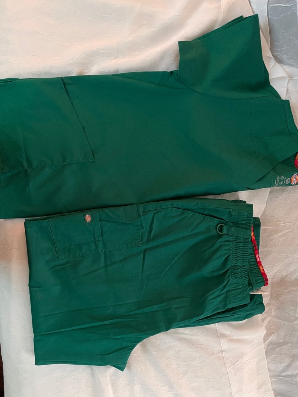 Dickies Emerald Green Medical Scrub Top